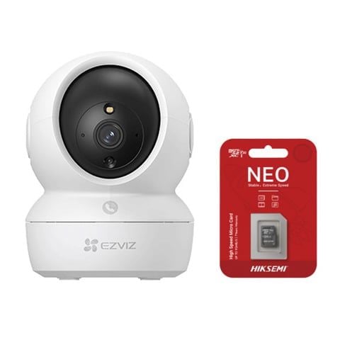 Combo Camera EZVIZ C6N 3MP Pro + Thẻ nhớ 64GB - Ảnh 1