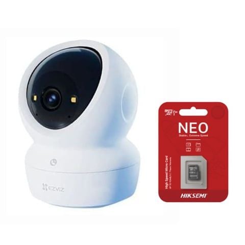 Combo Camera EZVIZ H6C G1 8MP + thẻ nhớ 64GB - Ảnh 1