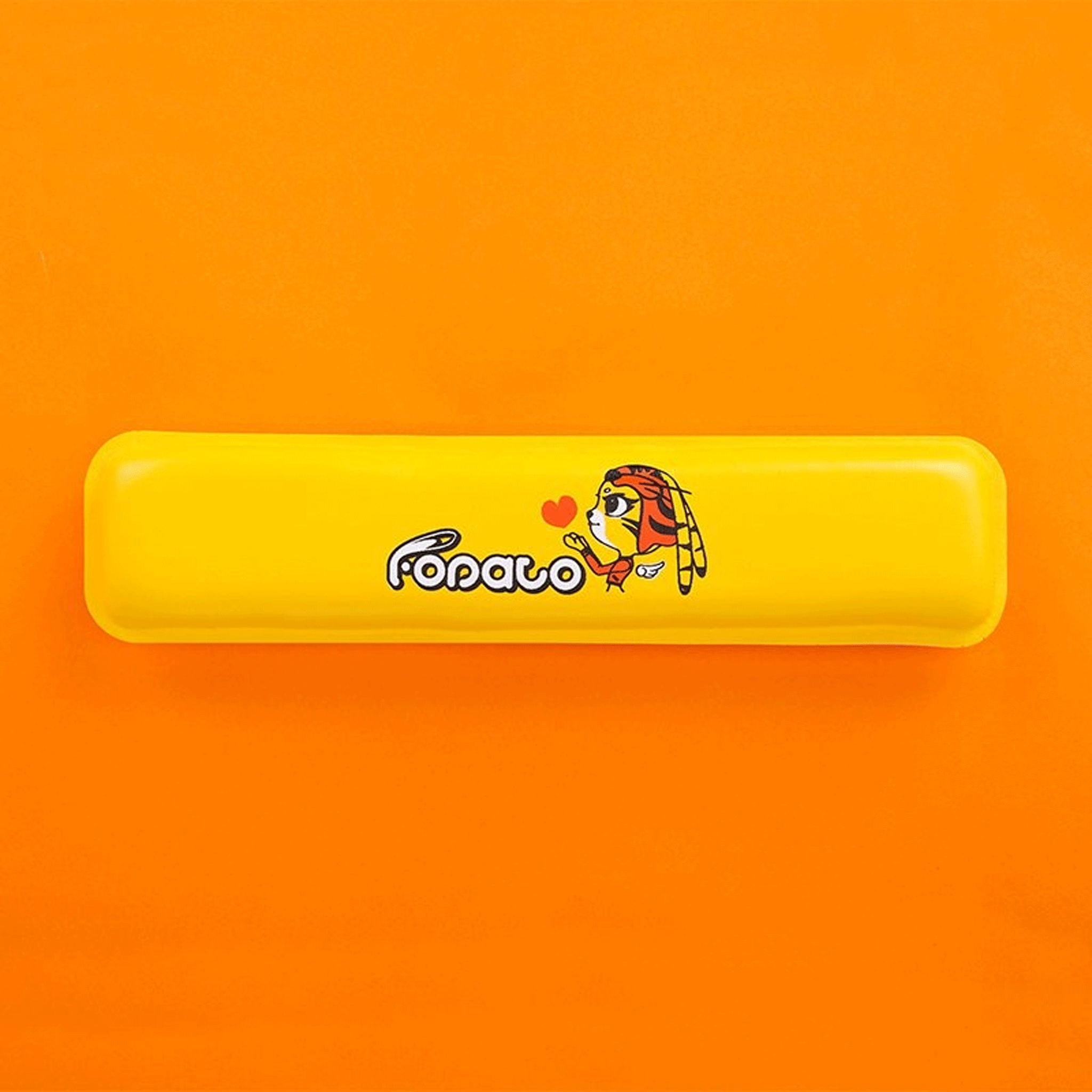 Combo phím chuột văn phòng FD LK586 | Wireless, Mini, Yellow - Ảnh 3