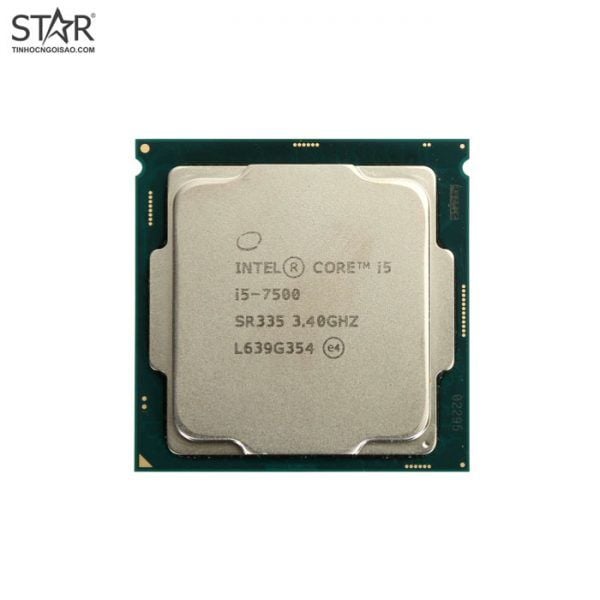 CPU Intel Core i5 7500 Tray - Nobox | LGA 1155, 4 nhân/4 luồng, Max 3.8 GHz - Ảnh 2