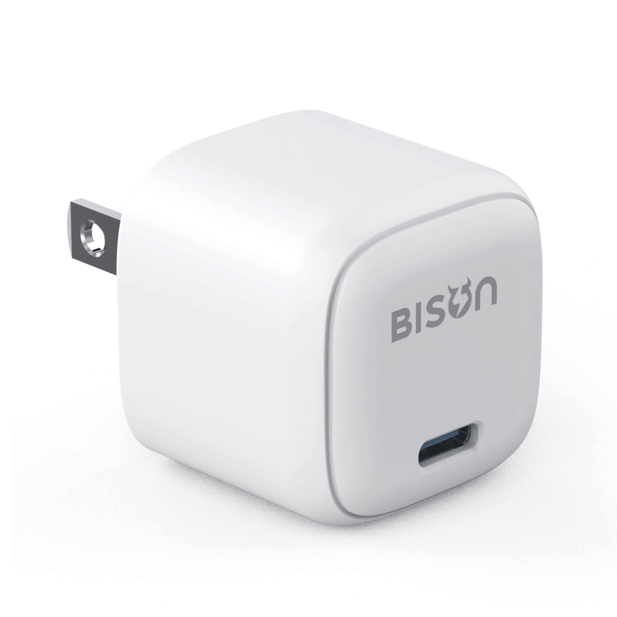 Củ sạc nhanh mini Bison BCH180 White GaN 33W - Ảnh 1