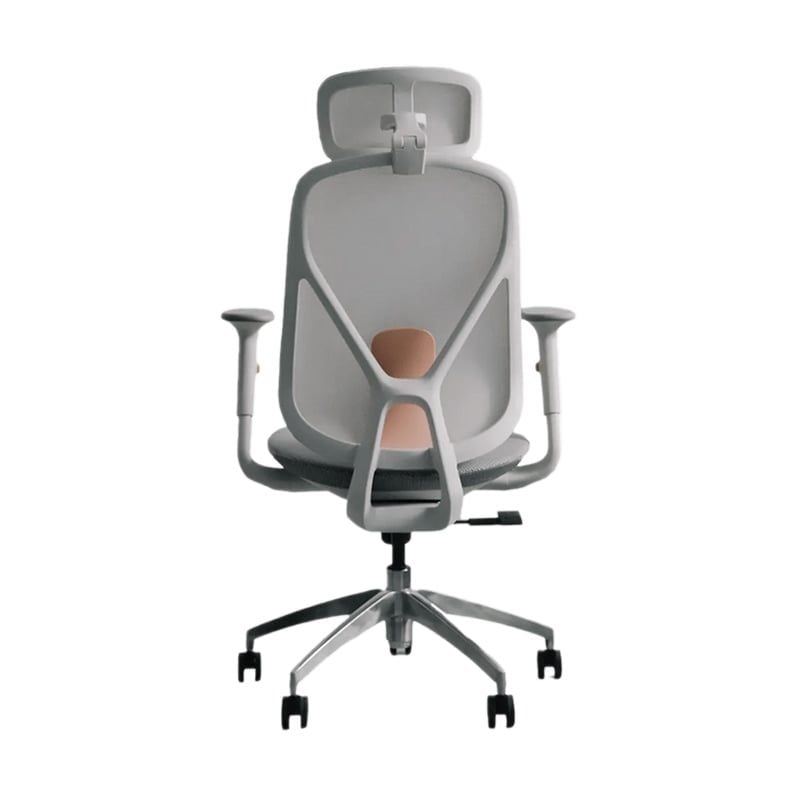 Ghế công thái học Epione ElysChair Cool Gray | Lưng lưới, Kèm tựa đầu, Xám - Ảnh 4