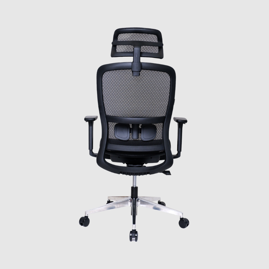 Ghế công thái học GAMI LUM2 | Đen, 150kg, Chân xoay, tay 3D, Lưng lưới - Ảnh 3