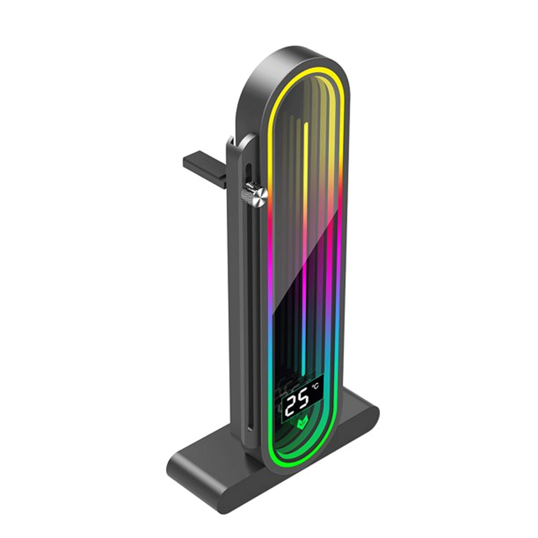 Giá đỡ VGA Coolmoon GH-3 ARGB - Black - Ảnh 2