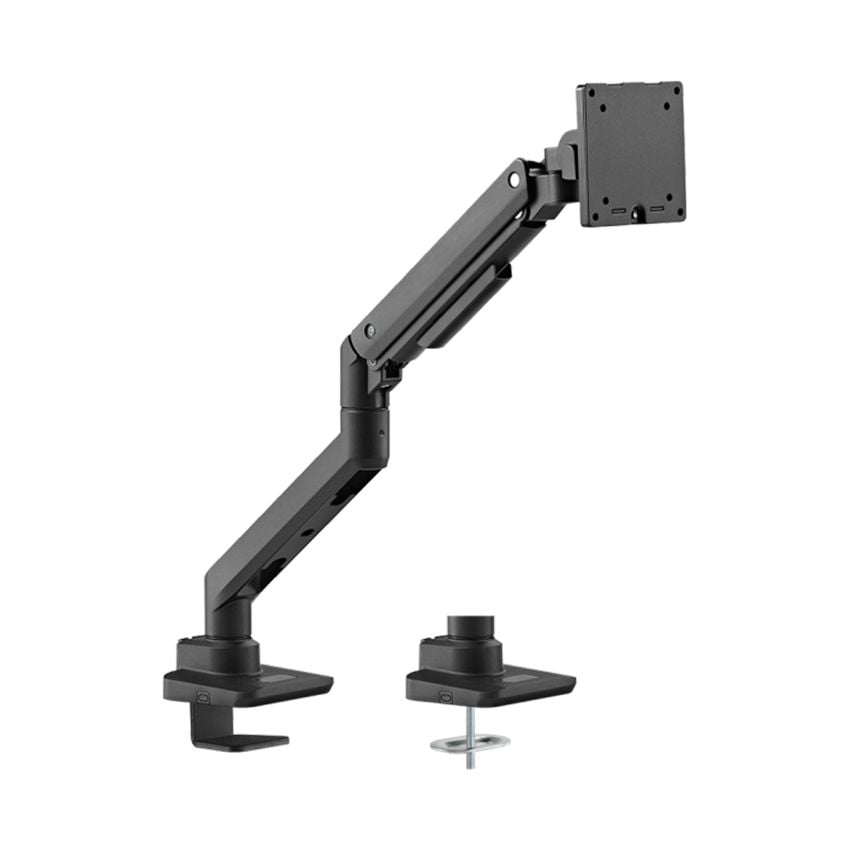Giá treo màn hình Brateck LDT69-C012 - Black | 17 - 49 inch; USB-C x1, USB-A x1 - Ảnh 1