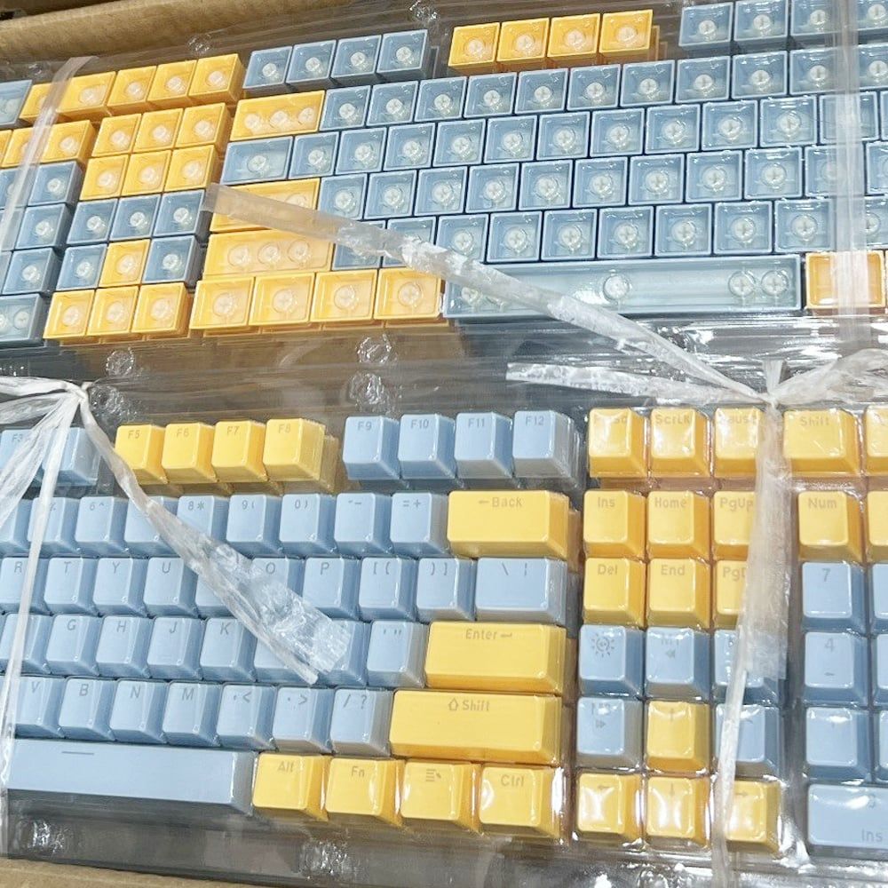 Keycap ABS nhiều màu 104 phím (giao ngẫu nhiên) - Ảnh 3