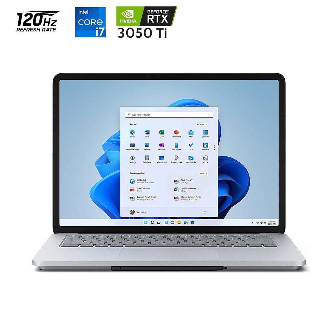 Laptop Văn phòng Microsoft Surface Studio ADI-00007 | i7 11370H, 32GB, SSD 1TB, RTX 3050 Ti, 14.4" 2K (NK) - Ảnh 2