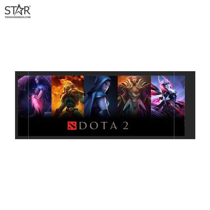 Lót chuột Gaming S6 (300*800*3mm/ Size lớn/ Trơn/ nhiều hình) - Ảnh 1