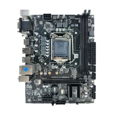 Mainboard AIWOLF AW-H510D4 (PN 966868510) | LGA 1200, mATX, 2 khe RAM - Ảnh 2