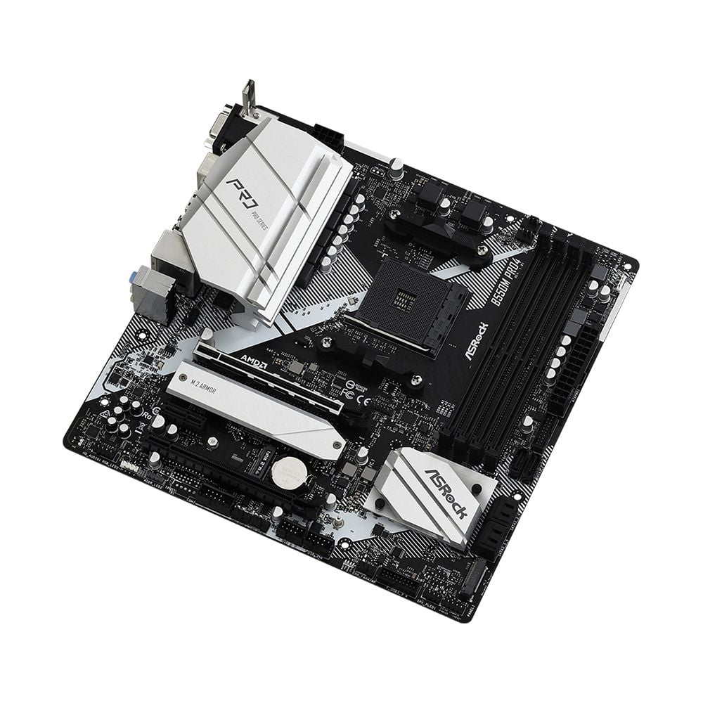 Mainboard ASRock B550M Pro4 DDR4 | AM4, mATX, 4 khe RAM - Ảnh 4