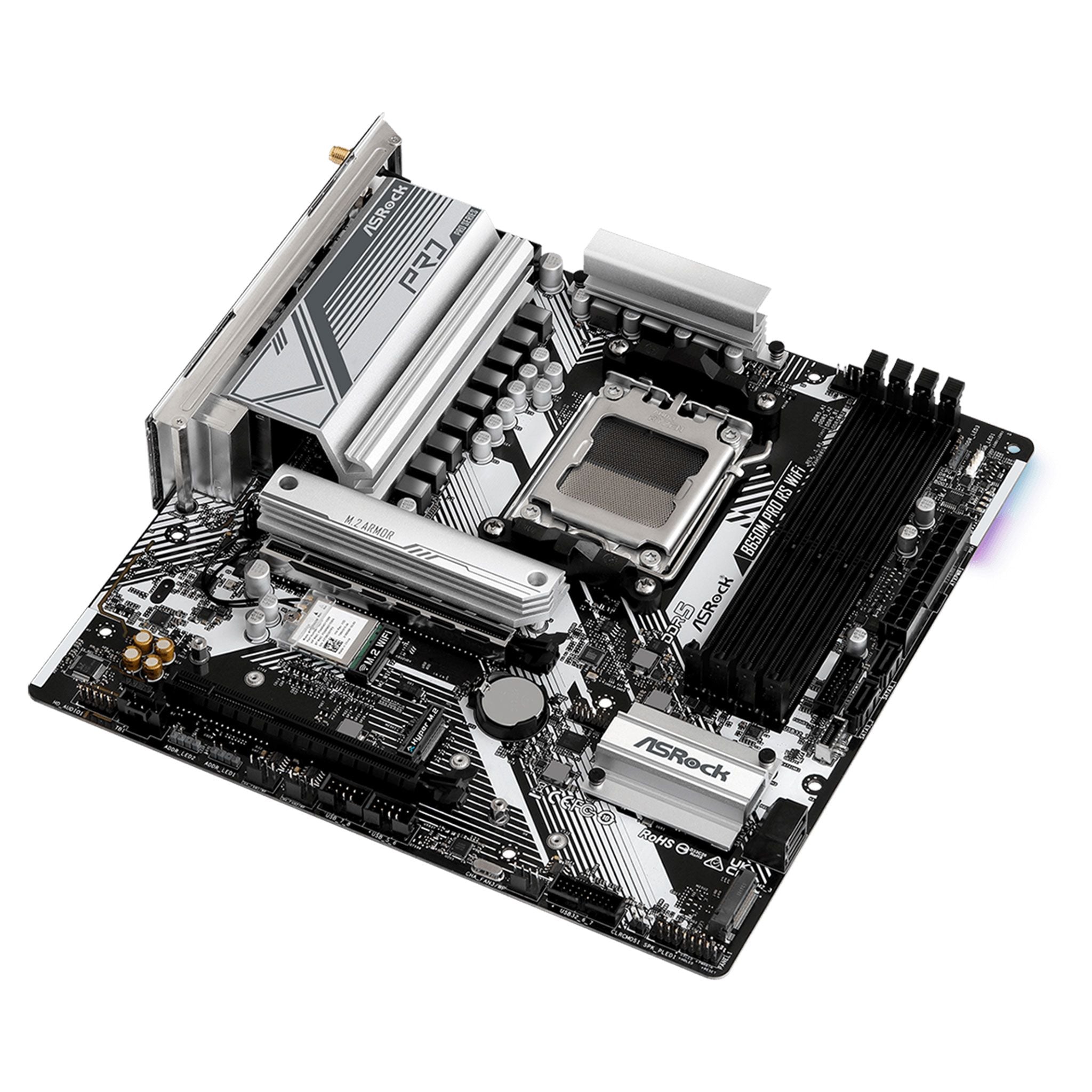 Mainboard ASRock B650M Pro RS Wifi DDR5 | AM5, mATX, 4 khe RAM - Ảnh 4