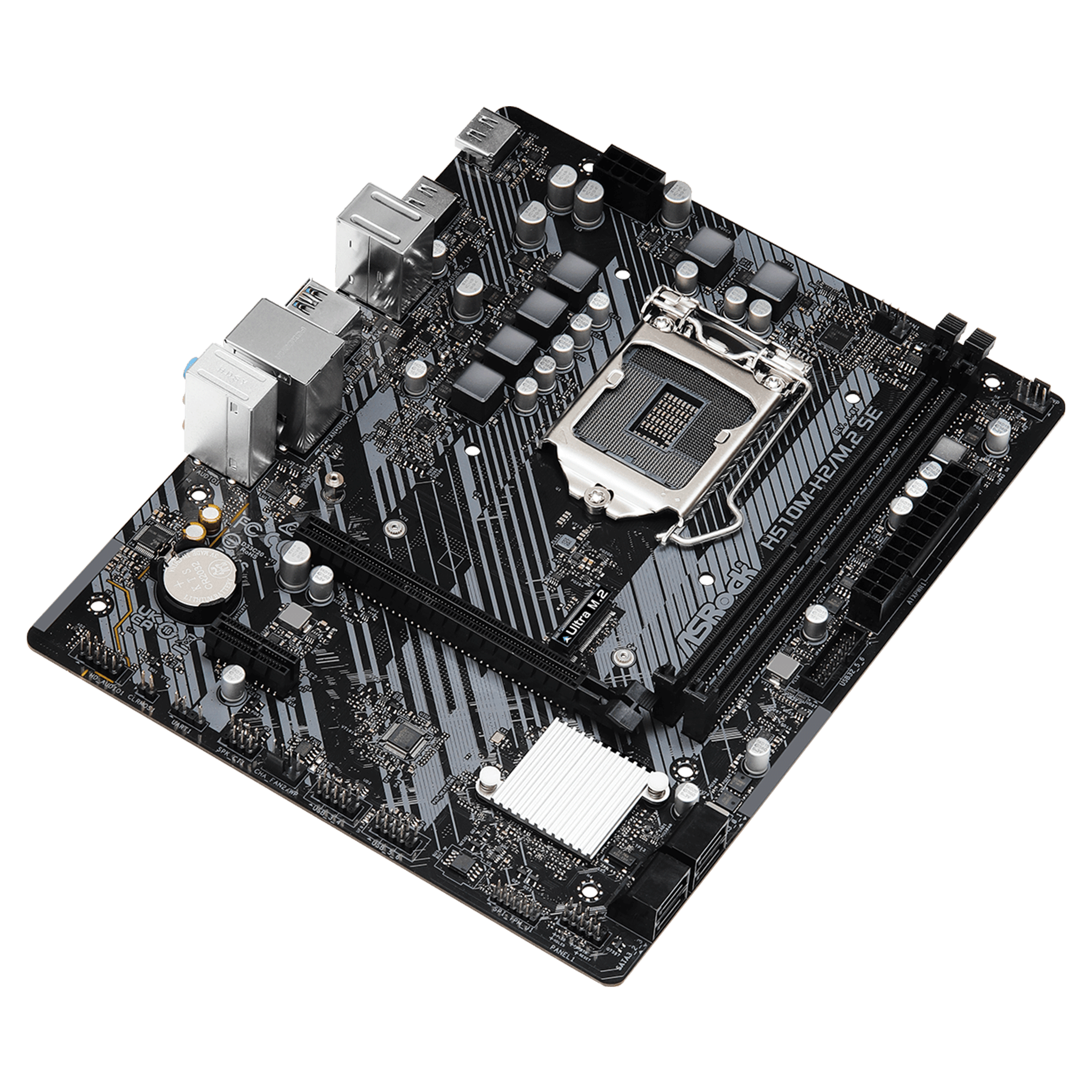 Mainboard ASRock H510M-H2/M.2 SE DDR4 | LGA 1200, mATX, 2 khe RAM - Ảnh 3