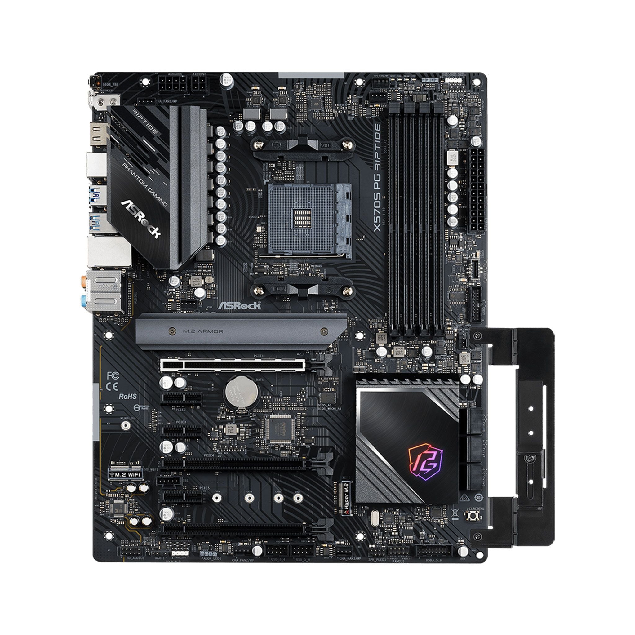 Mainboard ASRock X570S PG Riptide DDR4 | AM4, ATX, 4 khe RAM - Ảnh 3