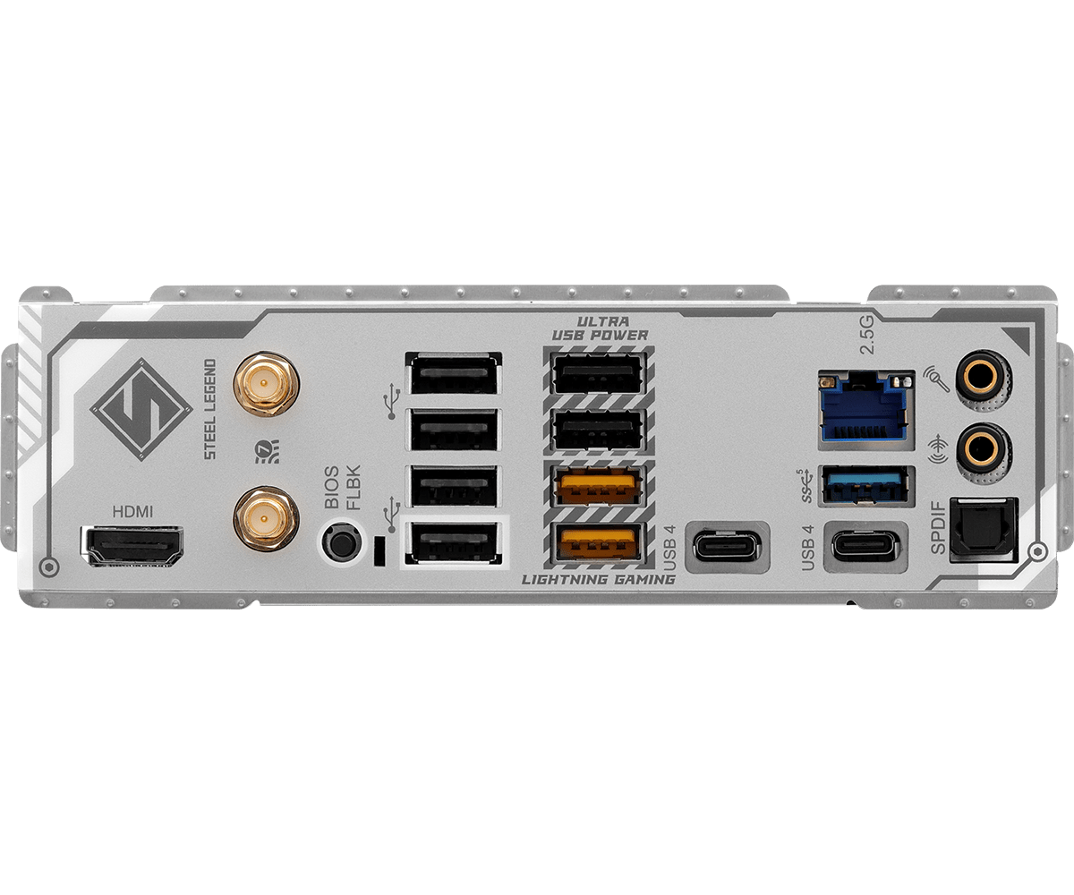 Mainboard ASRock X870 Steel Legend Wifi DDR5 | AM5, ATX, 4 khe RAM - Ảnh 4