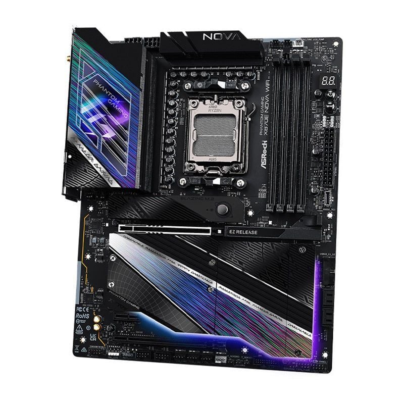 Mainboard ASRock X870E Nova Wifi DDR5 | AM5, ATX, 4 khe RAM - Ảnh 4