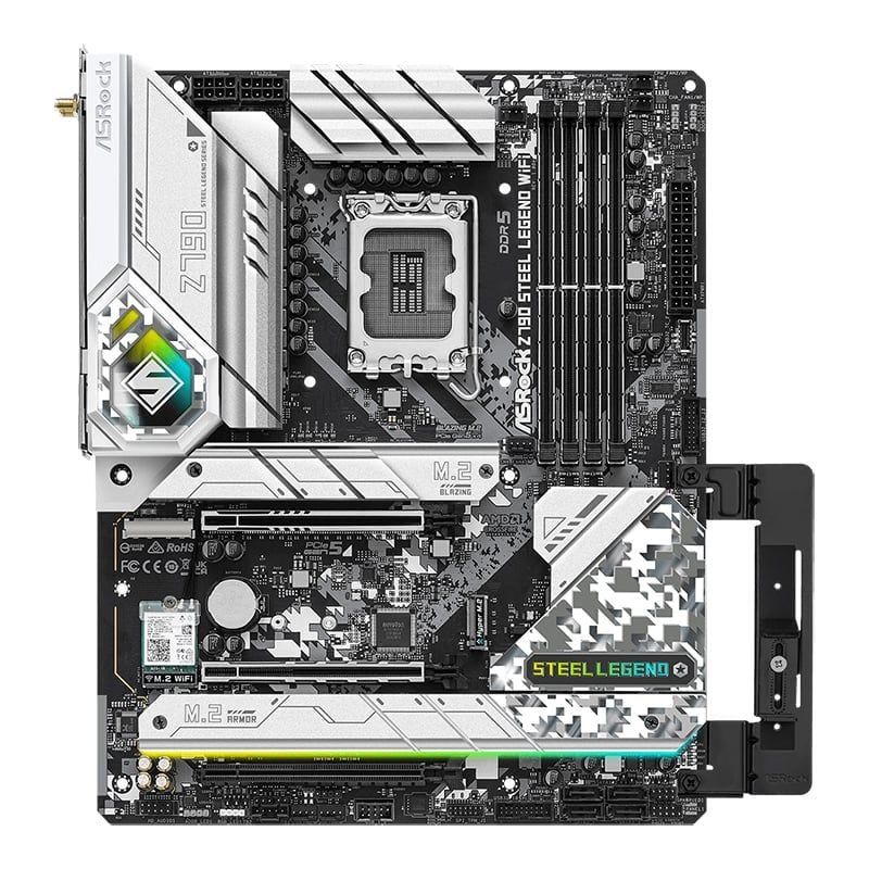 Mainboard ASRock Z790 Steel Legend Wifi DDR5 | LGA 1700, ATX, 4 khe RAM - Ảnh 4