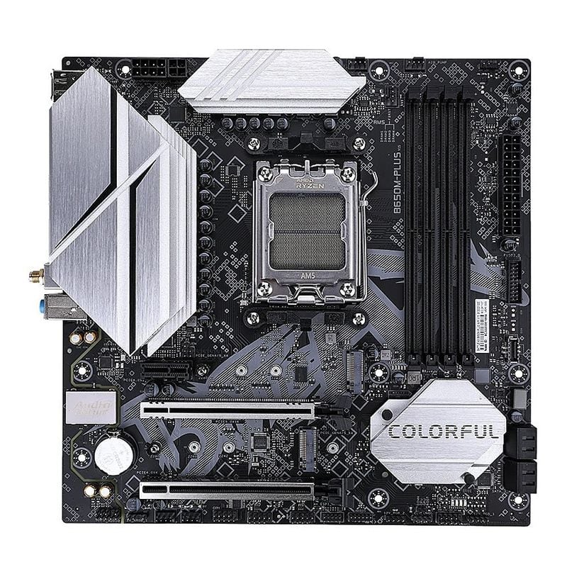 Mainboard Colorful Battle-AX B650M Plus V15 Wifi DDR5 | AM5, mATX, 4 khe RAM - Ảnh 2