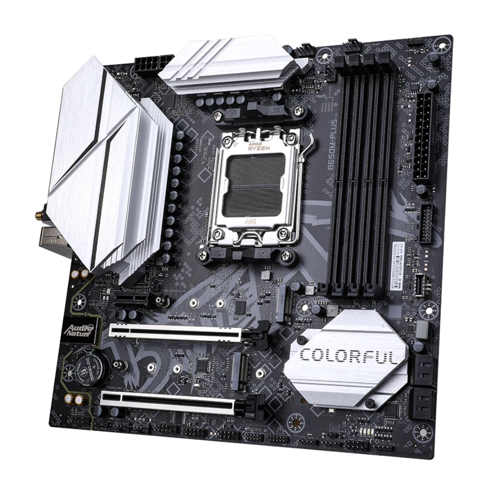 Mainboard Colorful Battle-AX B650M Plus V15 Wifi DDR5 | AM5, mATX, 4 khe RAM - Ảnh 3