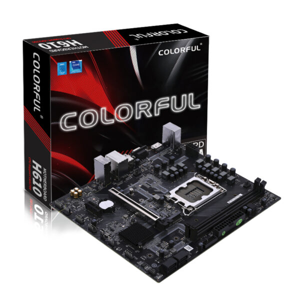 Mainboard Colorful H610M-D V20A DDR4 | LGA 1700, mATX, 2 khe RAM - Ảnh 1