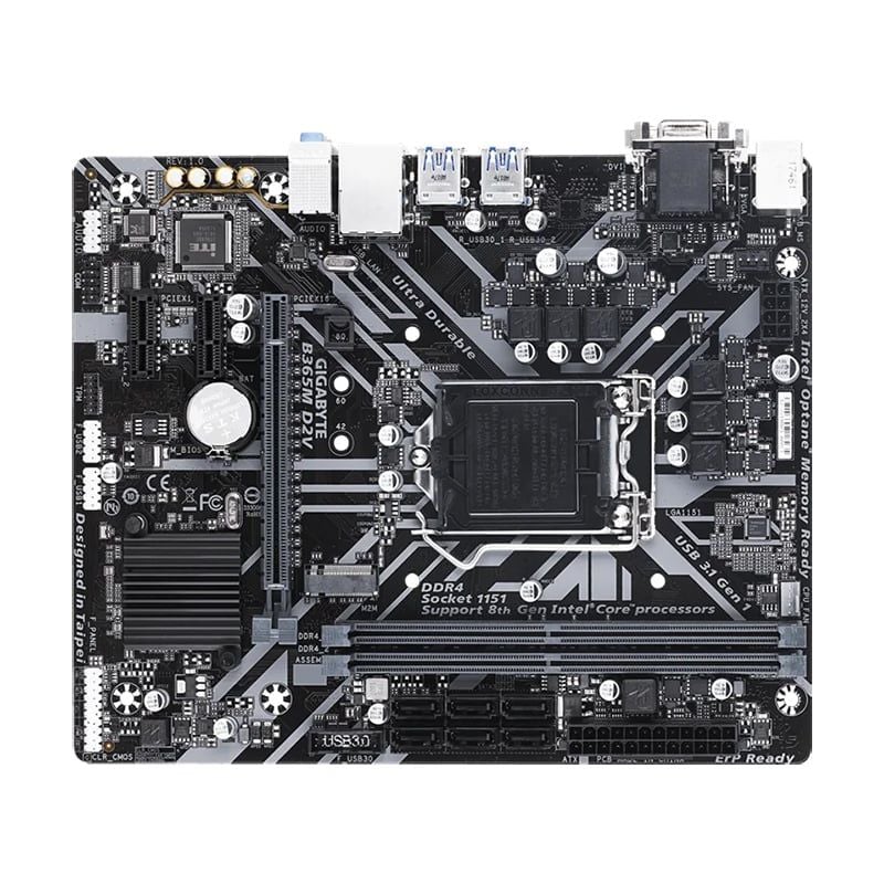 Mainboard Gigabyte B365M-D2V DDR4 Cũ | LGA 1151, mATX, 2 khe RAM - Ảnh 3