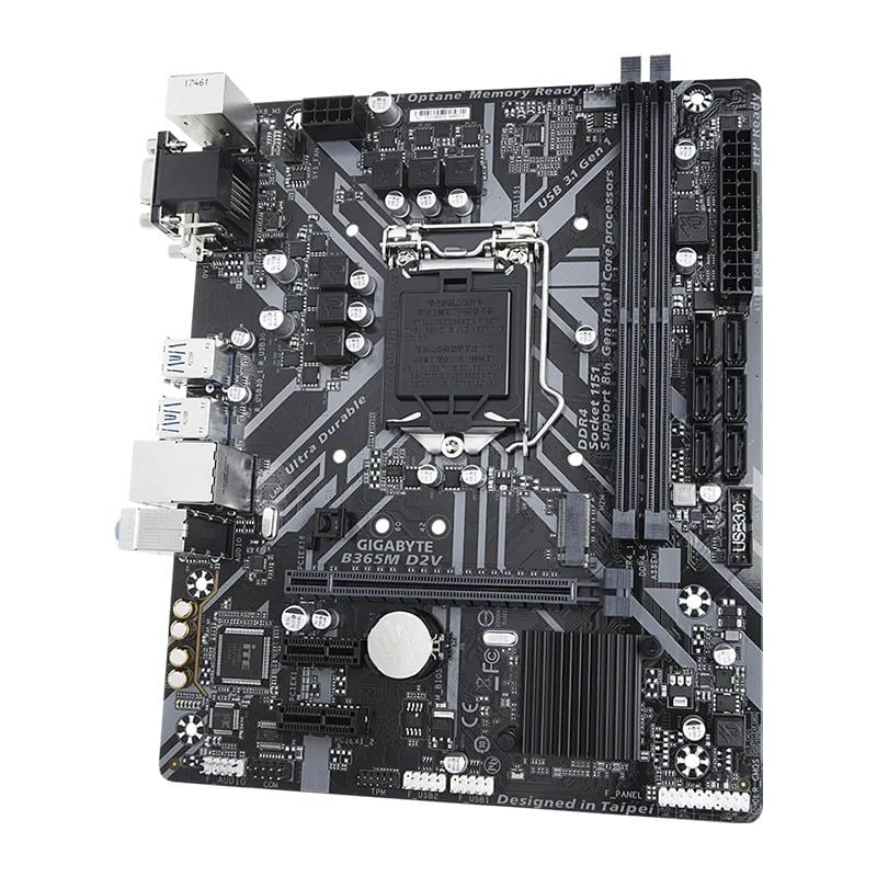 Mainboard Gigabyte B365M-D2V DDR4 Cũ | LGA 1151, mATX, 2 khe RAM - Ảnh 4