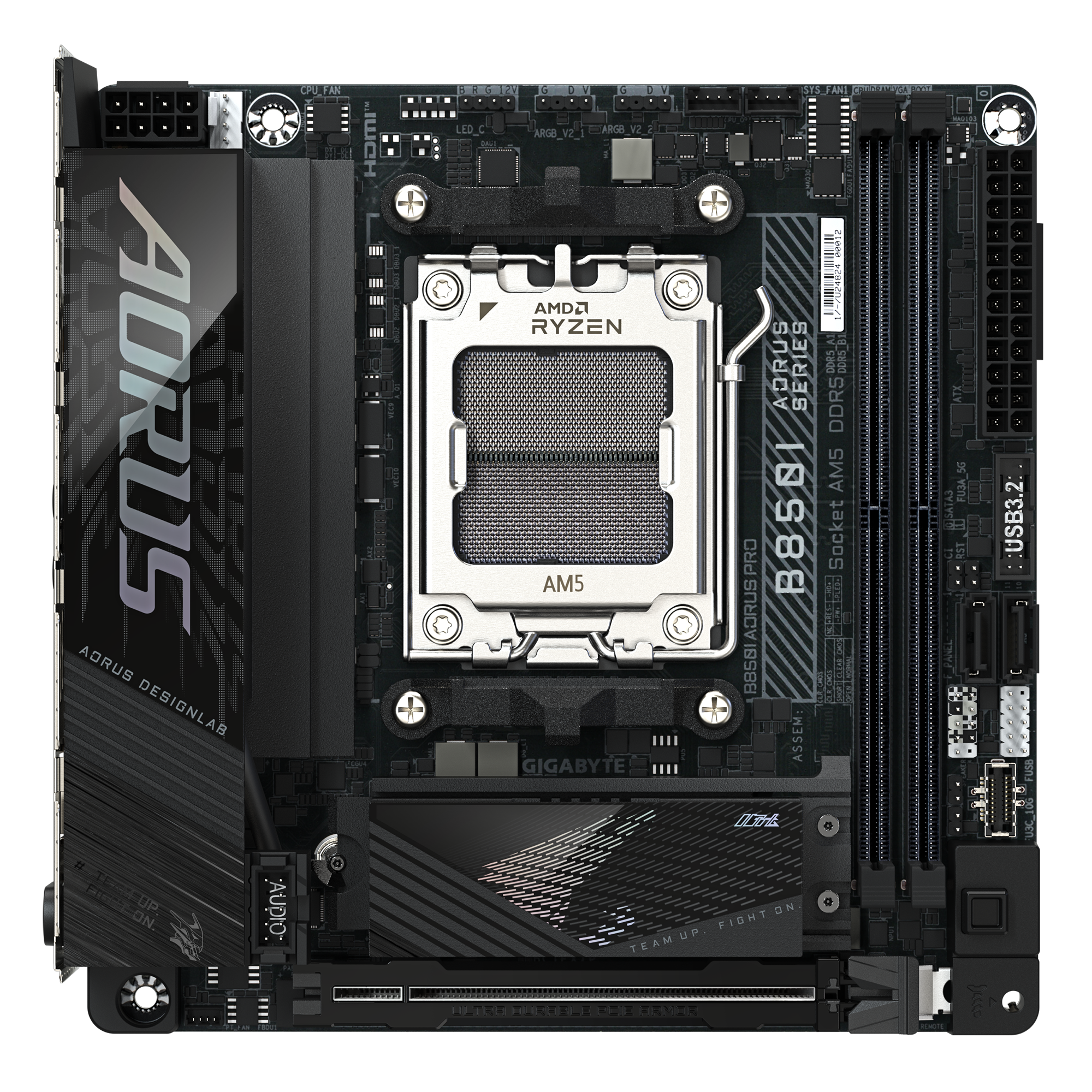 Mainboard Gigabyte B850I AORUS PRO Rev 1.1 | AM5, Mini-ITX, 2 khe RAM - Ảnh 1