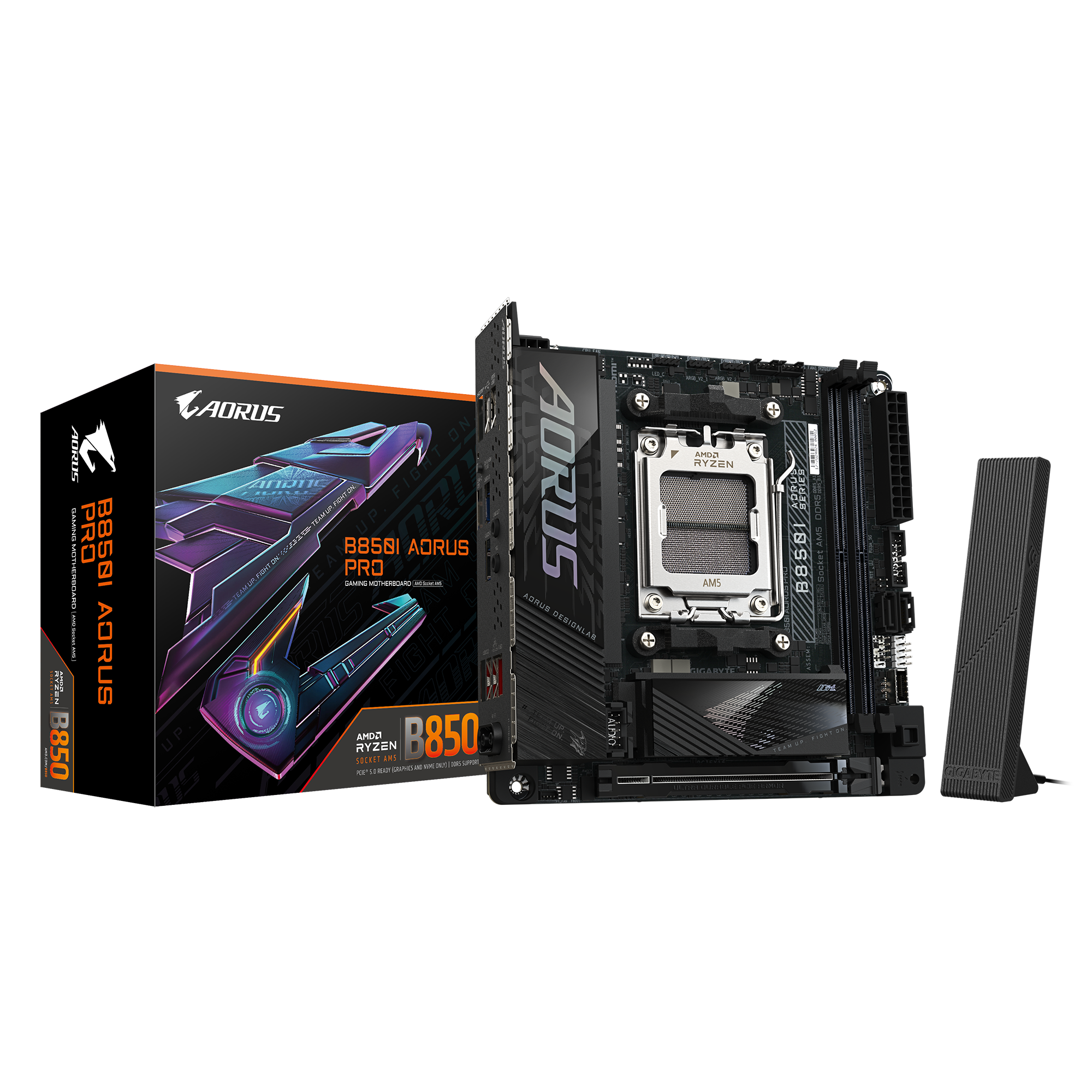 Mainboard Gigabyte B850I AORUS PRO Rev 1.1 | AM5, Mini-ITX, 2 khe RAM - Ảnh 2