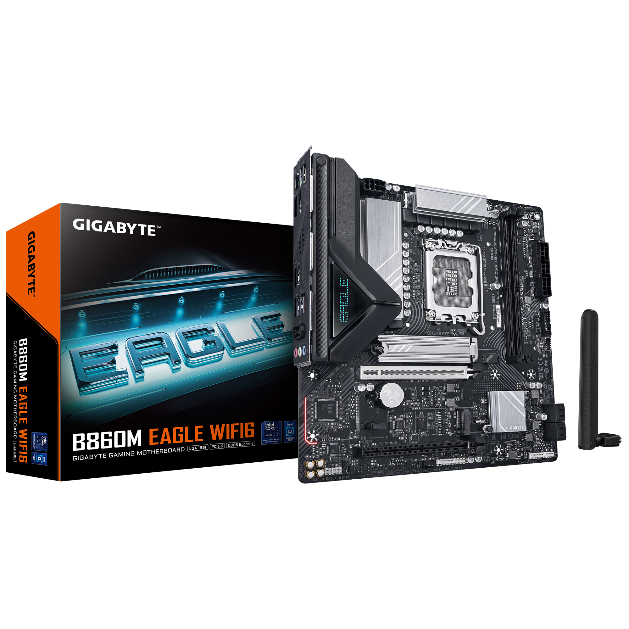 Mainboard Gigabyte B860M EAGLE WIFI6E MATX DDR5 - Ảnh 1