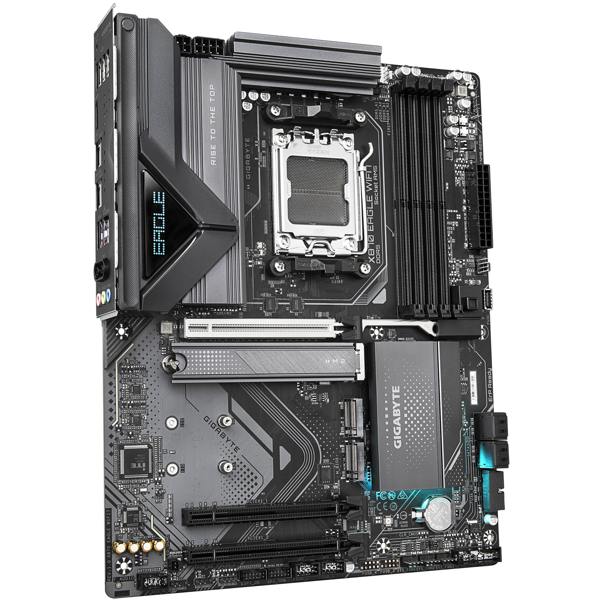 Mainboard Gigabyte X870 EAGLE Wifi DDR5 | AM5, ATX, 4 khe RAM - Ảnh 3