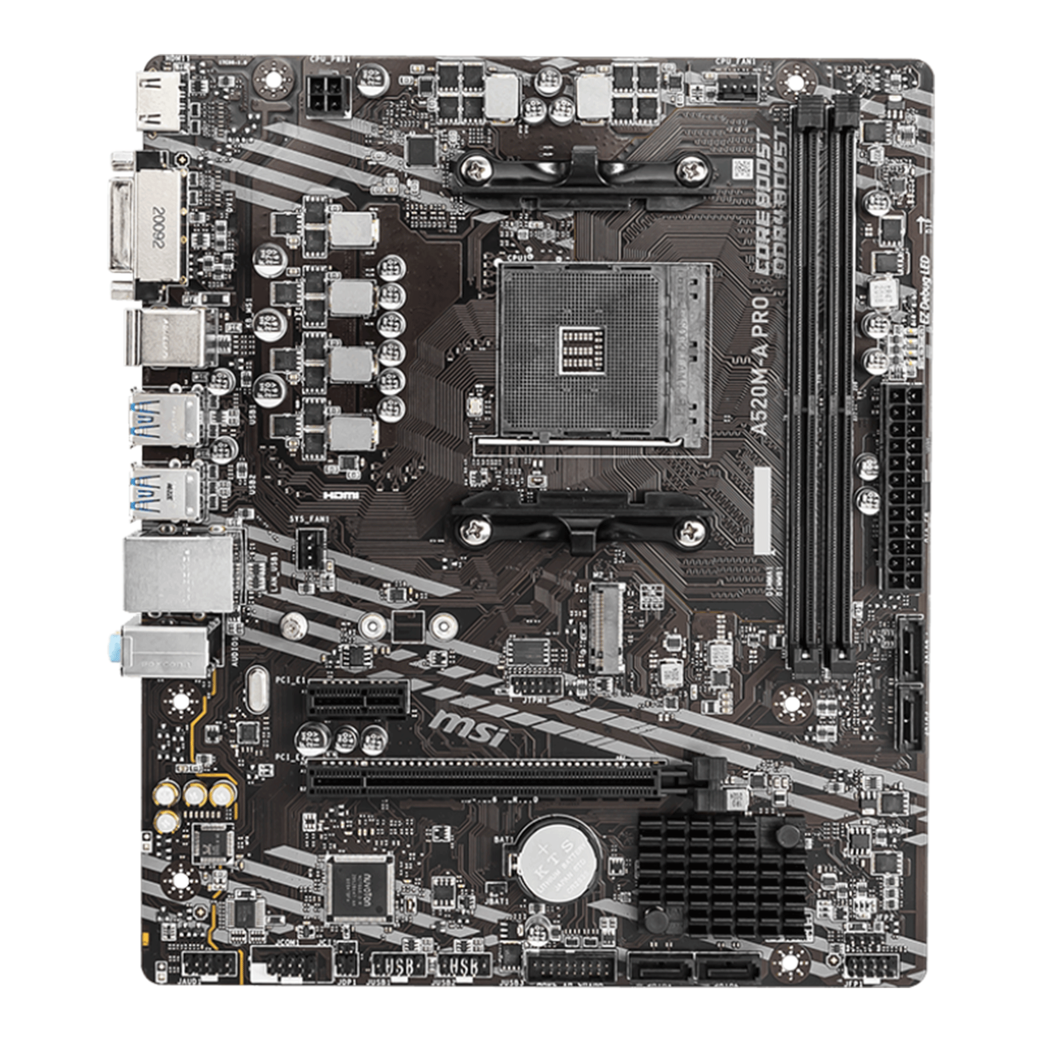 Mainboard MSI A520M-A Pro DDR4 | AM4, mATX, 2 khe RAM - Ảnh 2