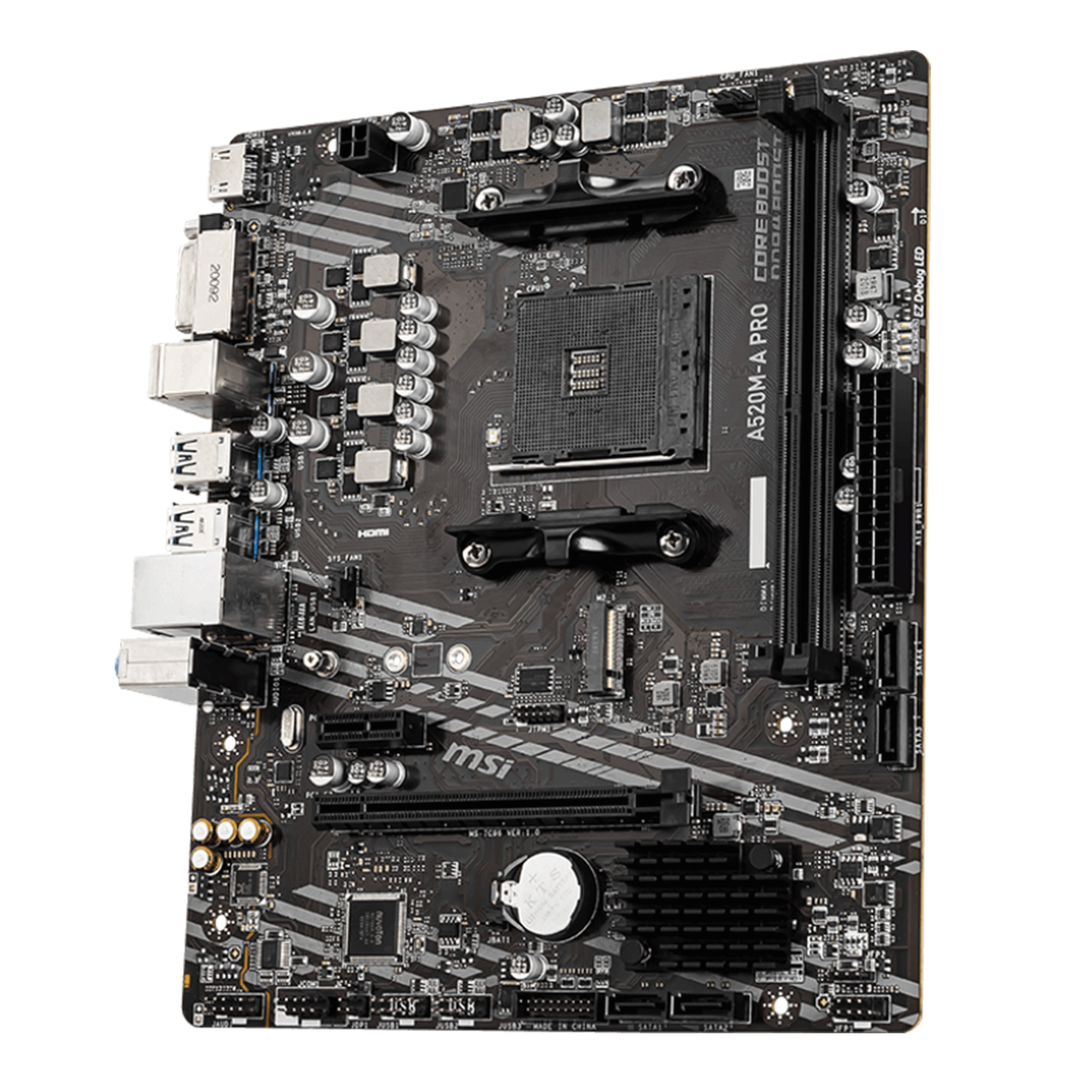Mainboard MSI A520M-A Pro DDR4 | AM4, mATX, 2 khe RAM - Ảnh 3