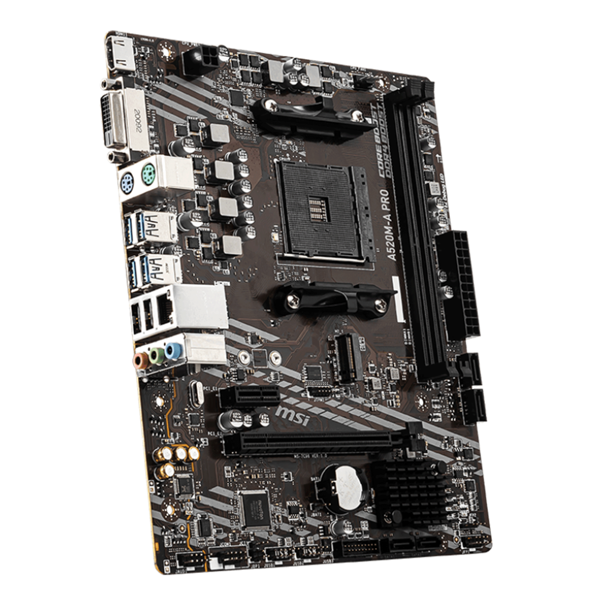 Mainboard MSI A520M-A Pro DDR4 | AM4, mATX, 2 khe RAM - Ảnh 4