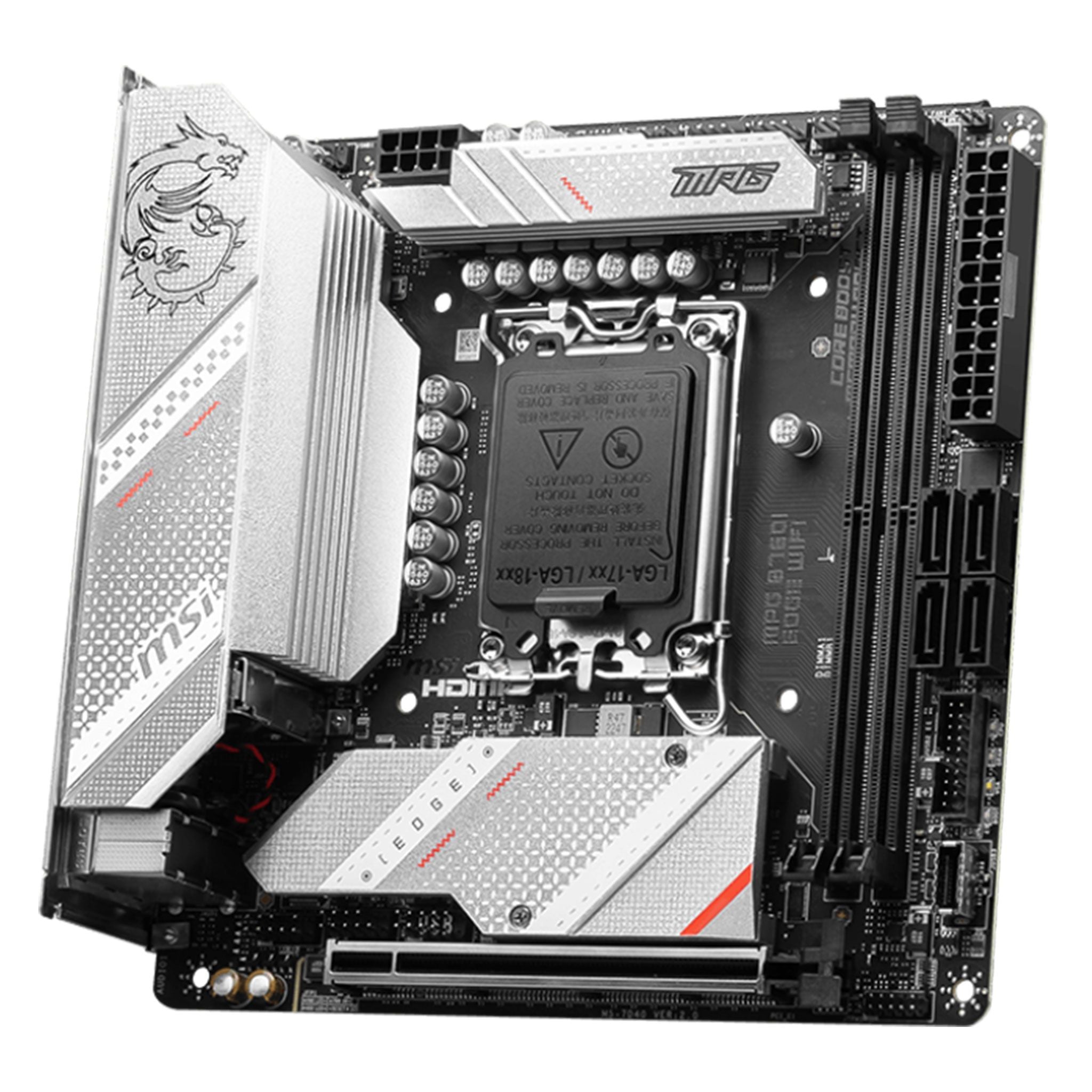 Mainboard MSI MPG B760I EDGE Wifi DDR5 | LGA 1700, Mini-ITX, 2 khe RAM - Ảnh 4