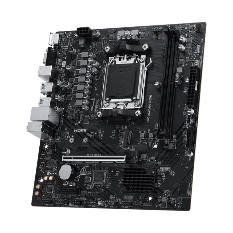 Mainboard MSI Pro A620AM-B EVO DDR5 | AM5, mATX, 2 khe RAM - Ảnh 3