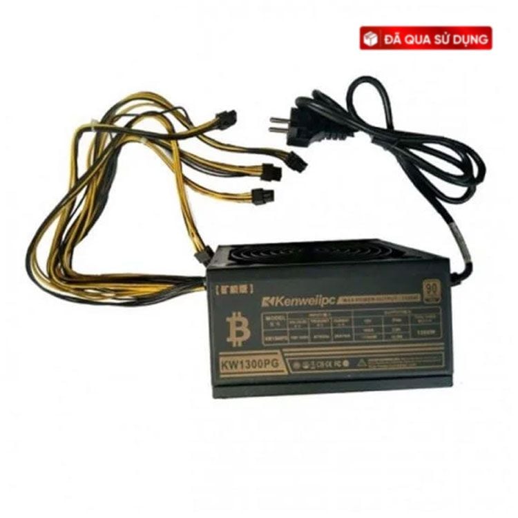 Nguồn Kenweiipc 1300W 80 Plus Gold QSD - Ảnh 1