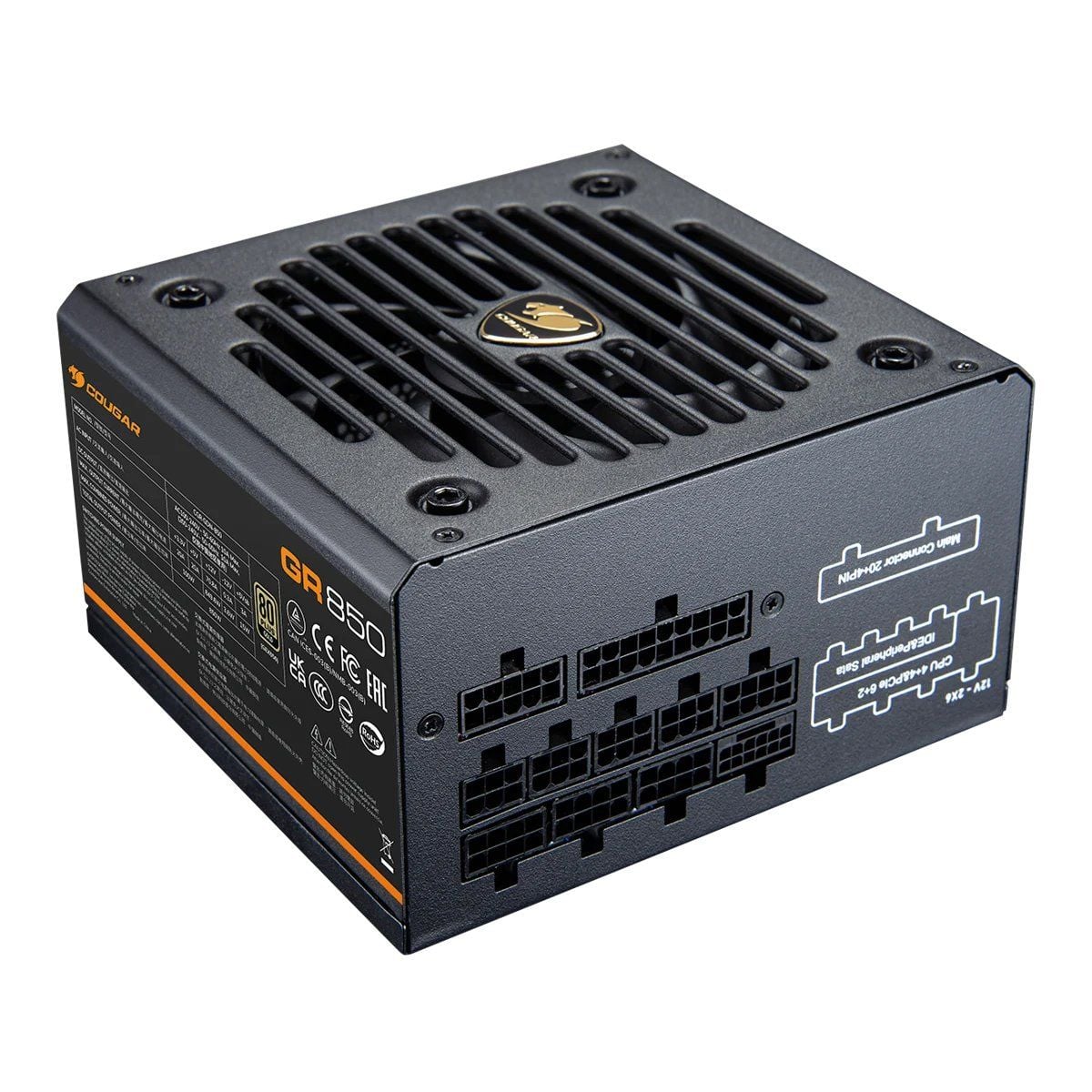 Nguồn máy tính Cougar GR850 850W (Pcie5.1, ATX3.1) - Đen - Ảnh 2