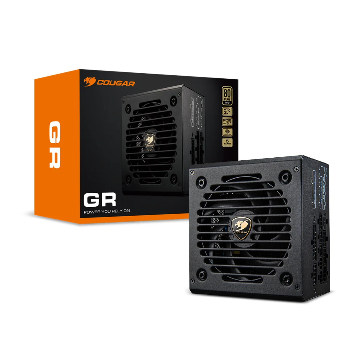 Nguồn máy tính Cougar GR850 850W (Pcie5.1, ATX3.1) - Đen - Ảnh 3