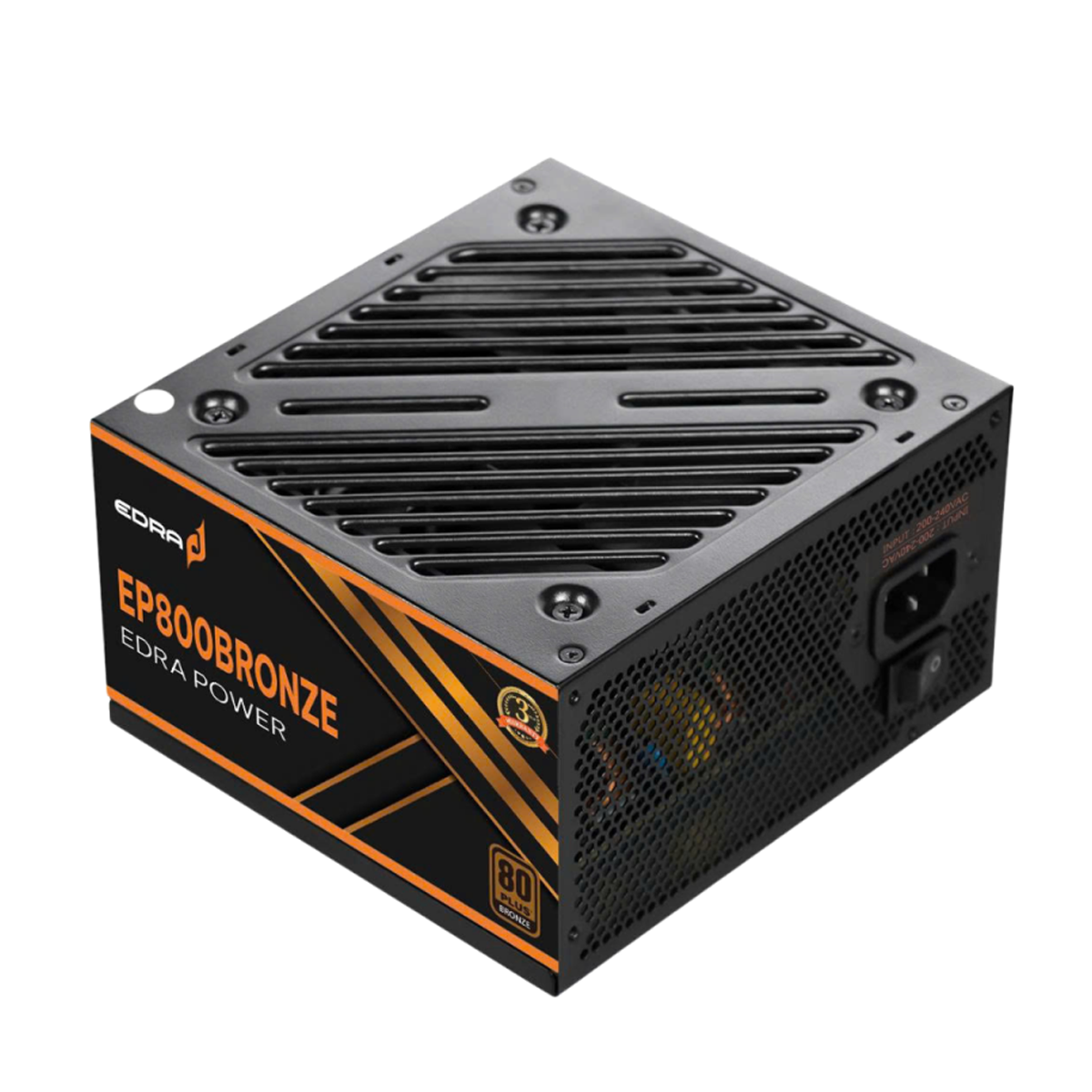Nguồn máy tính E-Dra EP800 800W 80 Plus Bronze | Non Modular, ATX, Đen - Ảnh 1