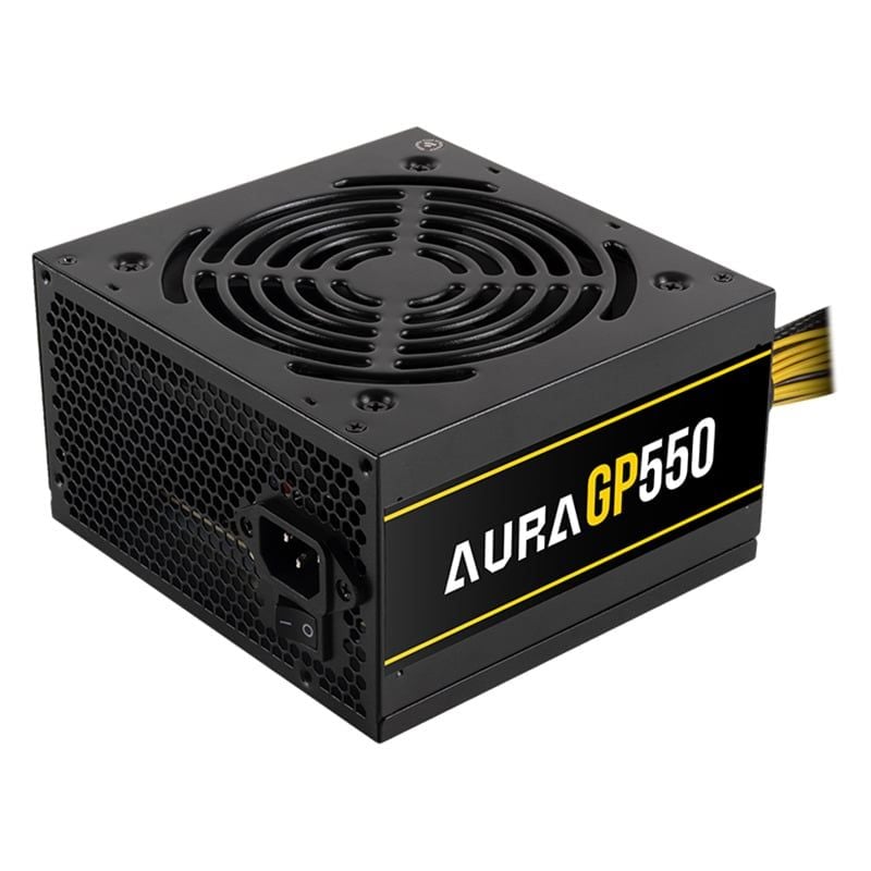 Nguồn máy tính Gamdias Aura GP550 550W ATX12V V2.4 - Đen | Non Modular, ATX - Ảnh 2