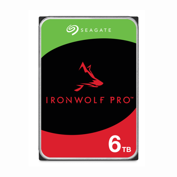 Ổ cứng HDD Seagate IronWolf Pro 6 TB | SATA III, 3.5" (ST6000NT001) - Ảnh 1