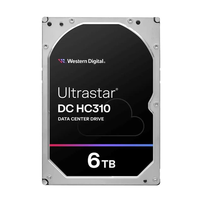 Ổ cứng HDD Western Digital UltraHùng Phát DC HC310 6TB | SATA III, 3.5", 7200RPM, CMR (HUS726T6TALE6L4 / 0B36039) - Ảnh 1
