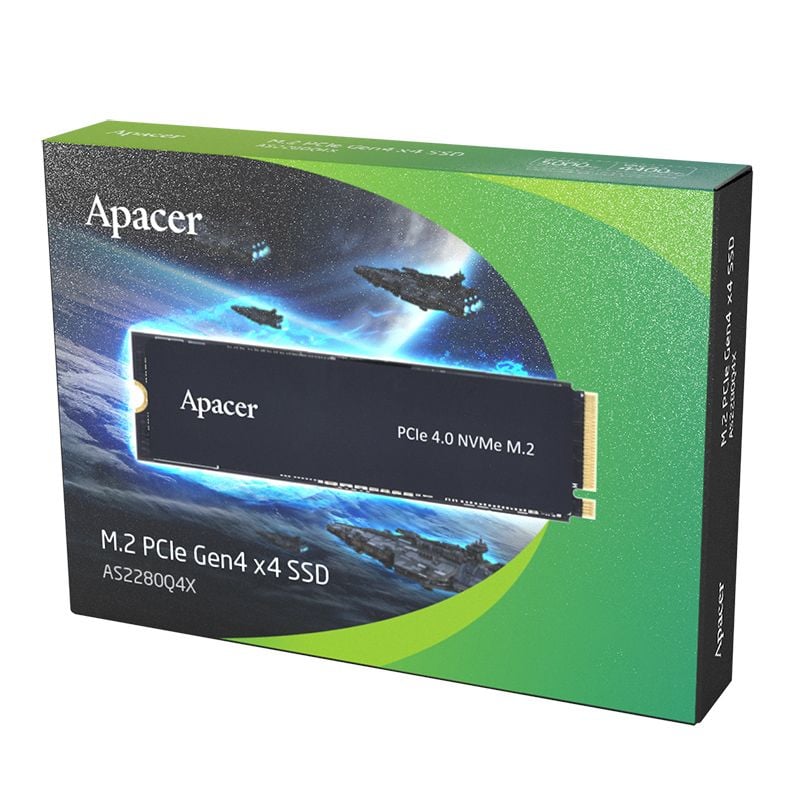 Ổ cứng SSD Apacer AS2280Q4X 512GB | PCIe Gen4 x4 NVMe, M.2 2280 (AP512GAS2280Q4X-1) - Ảnh 3