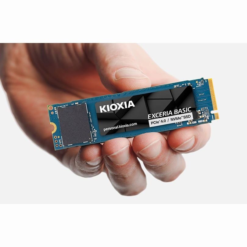 Ổ cứng SSD Kioxia Exceria Basic 1TB | PCIe Gen4 x4 NVMe, M.2 Type 2280-S3-M (LSF10Z001TG8) - Ảnh 3