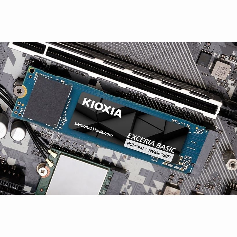 Ổ cứng SSD Kioxia Exceria Basic 1TB | PCIe Gen4 x4 NVMe, M.2 Type 2280-S3-M (LSF10Z001TG8) - Ảnh 4