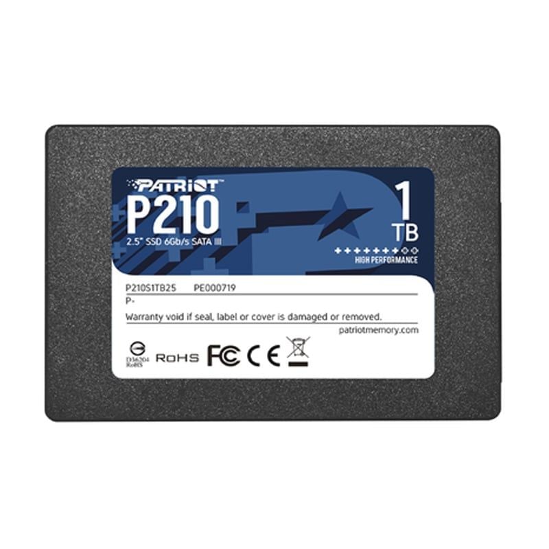 Ổ cứng SSD Patriot P210 1TB | SATA III, 2.5" (P210S1TB25) - Ảnh 1