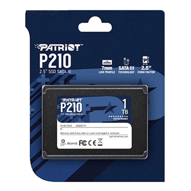 Ổ cứng SSD Patriot P210 1TB | SATA III, 2.5" (P210S1TB25) - Ảnh 2