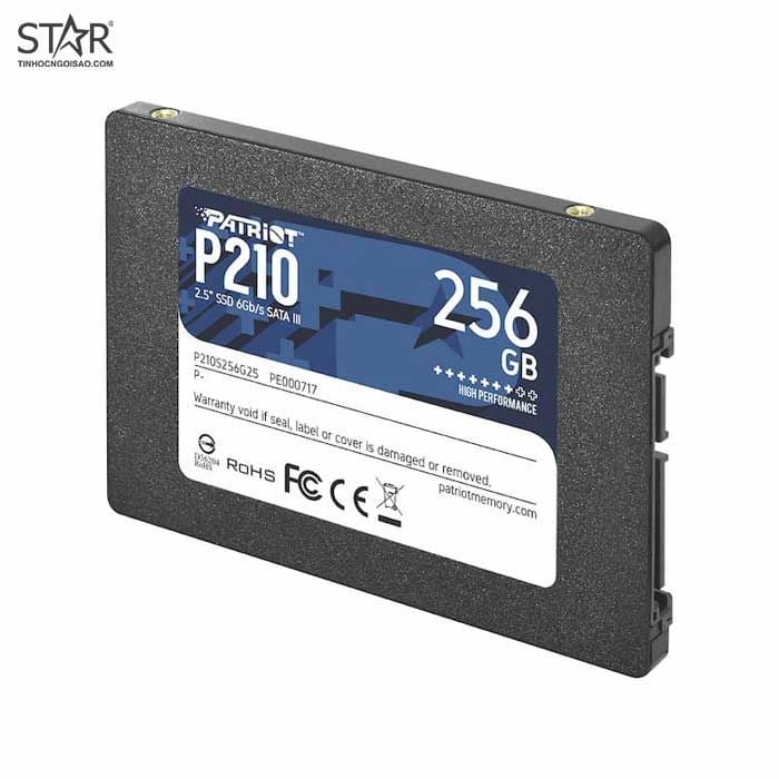 Ổ cứng SSD Patriot P210 256GB | SATA III, 2.5" (P210S256G25) - Ảnh 2