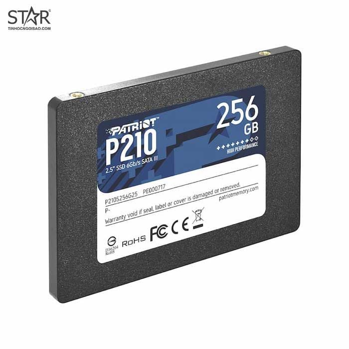 Ổ cứng SSD Patriot P210 256GB | SATA III, 2.5" (P210S256G25) - Ảnh 3
