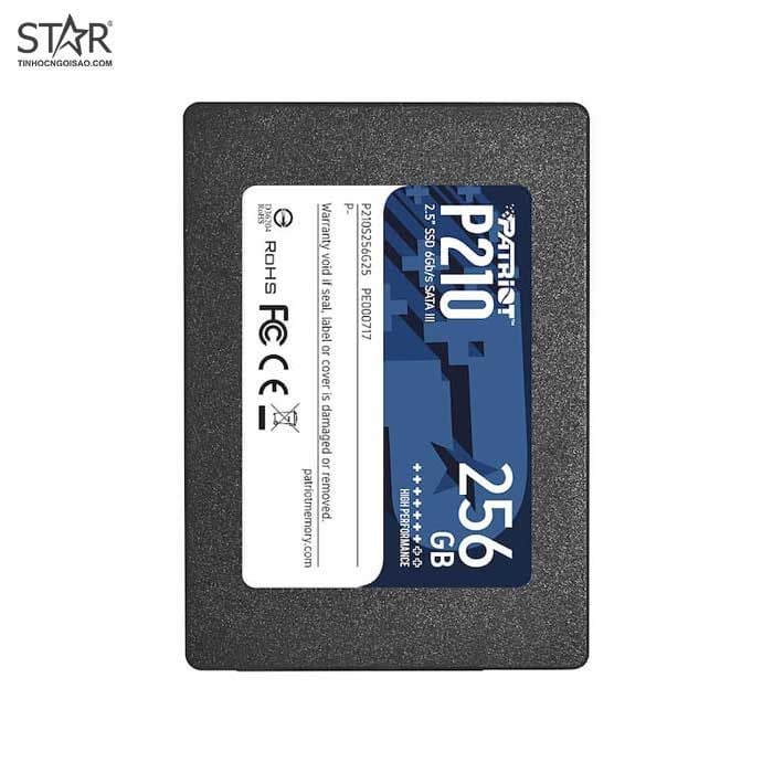 Ổ cứng SSD Patriot P210 256GB | SATA III, 2.5" (P210S256G25) - Ảnh 4