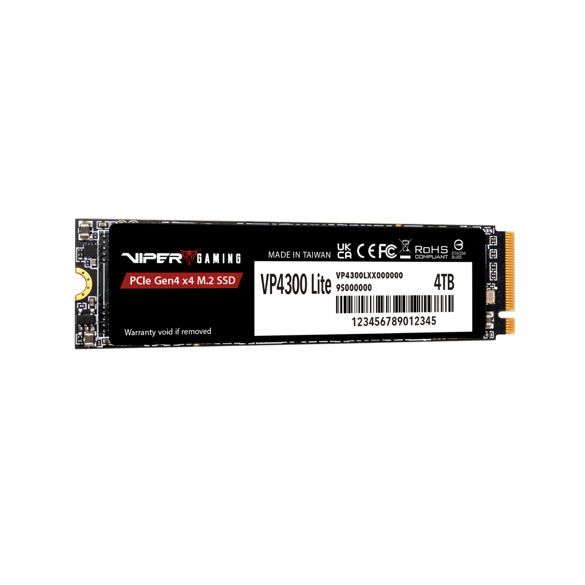 Ổ cứng SSD Patriot VP4300 Lite 4TB | PCIe Gen4 x4 NVMe, M.2 2280 (VP4300L4TBM28H) - Ảnh 3
